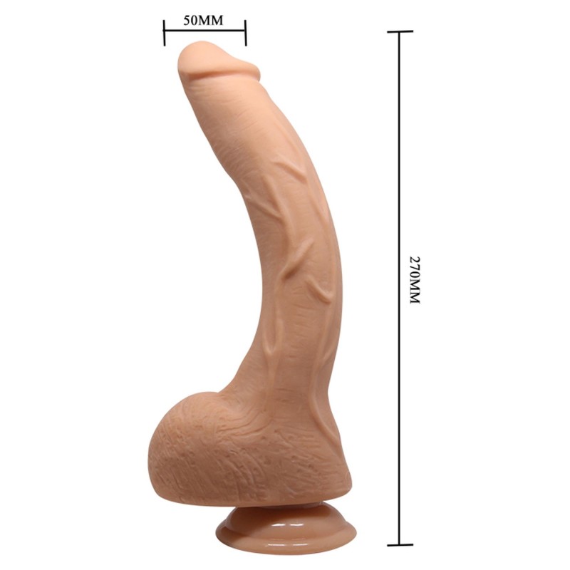 Sztuczny penis realistyczne dildo wibracje 27cm